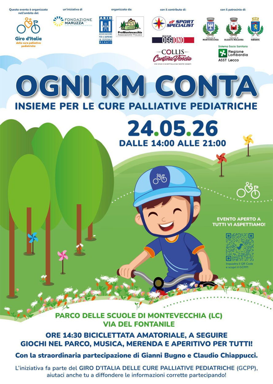 Giro d’Italia delle Cure Palliative Pediatriche 2026 - ABIO Merate
